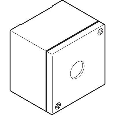  Корпус кнопочного поста KEM1-0 на 1 эл. ABB SK616701-AA 