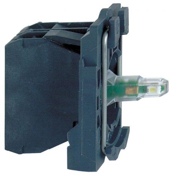  Корпус для кнопки 22мм красн. с подсветкой SchE ZB5AW0B42 