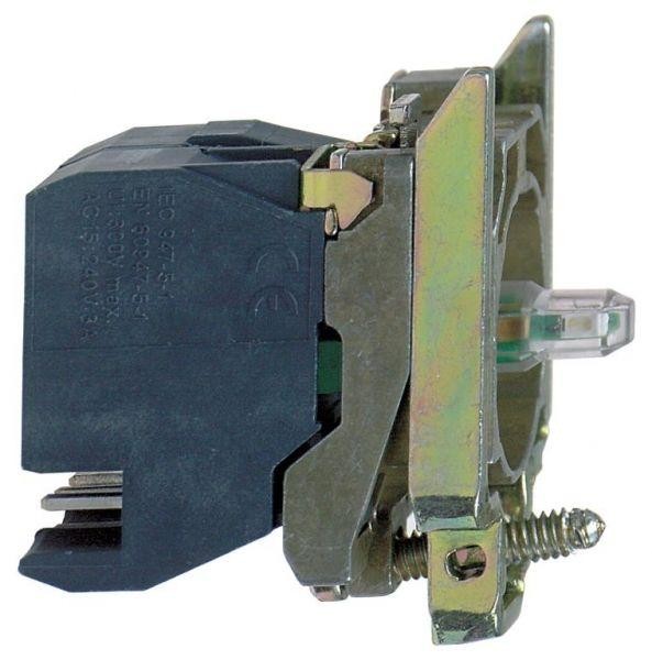  Корпус кнопки 22мм 24В с подсветкой SchE ZB4BW0B154 