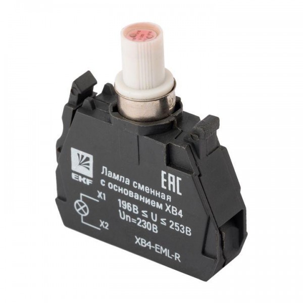  Лампа сменная c основанием XB4 красн. 230В PROxima EKF XB4-EML-R 