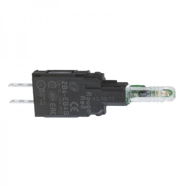  Блок контактов с LED 48-120В бел. SchE ZB6EG1B 