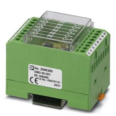  Модуль диодный EMG 45-DIO 8E-1N5408 Phoenix Contact 2949389 