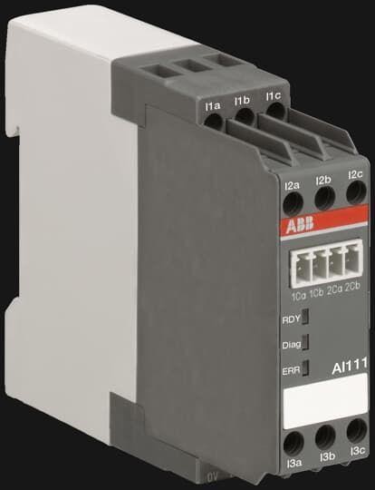  Модуль аналоговых/температурных входов Al111 для UMC100.3. 3 канала ABB 1SAJ613000R0101 