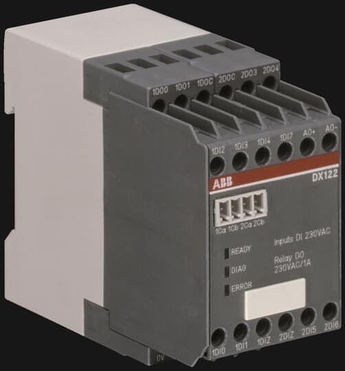  Модуль В/В UMC100 8DI 230В/4DO-Реле/1AO DX122 ABB 1SAJ622000R0101 