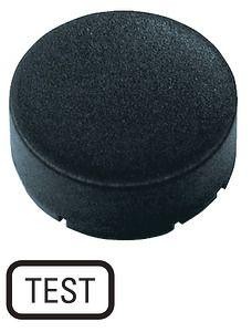  Шильдик кнопочный выступающий "TEST" M22-XDH-S-GB9 черн. EATON 218246 
