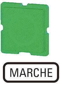  Шильдик "MARCHE" 311TQ25 зел. EATON 091475 