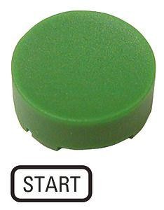  Шильдик кнопочный выступающий "START" M22-XDH-G-GB1 зел. EATON 218241 