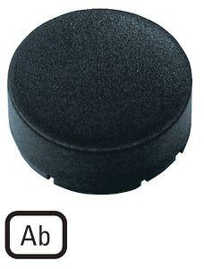  Шильдик кнопочный выступающий "AB" M22-XDH-S-D4 черн. EATON 218231 