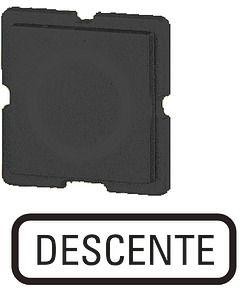  Шильдик "DESCENTE" 373TQ25 черн. EATON 092775 