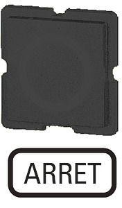  Шильдик "ARRET" 317TQ25 красн. EATON 091508 