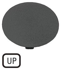  Шильдик кнопочный грибовидный "УП" M22-XDP-S-GB3 черн. EATON 218286 