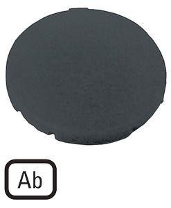  Шильдик кнопочный плоский "AB" M22-XD-S-D4 черн. EATON 218186 