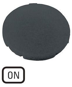  Шильдик кнопочный плоский "ON"M22-XD-S-GB6 черн. EATON 218203 