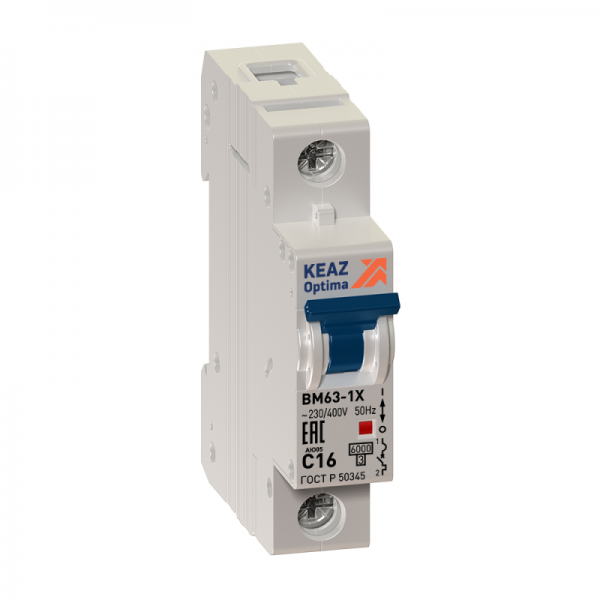  Ограничитель тока 1п D 25А OptiDin BM63-OT УХЛ3 КЭАЗ 219953 