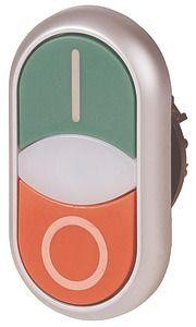  Кнопка двойная M22-DDL-GR-GB1/GB0 EATON 216702 