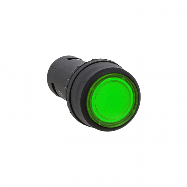  Кнопка SW2C-10D с подсветкой зел. NO EKF sw2c-md-g 