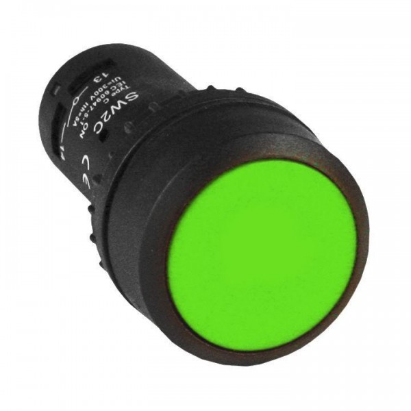  Кнопка SW2C-11 возвратная зел. NO+NC EKF sw2c-11s-g 