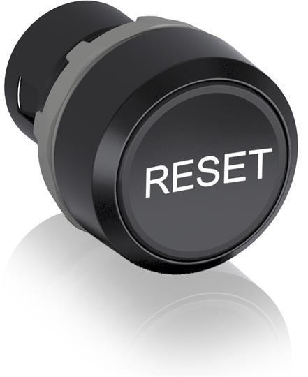  Кнопка сброса без штока KPR1-104B с текстом R черн. ABB 1SFA616160R1046 