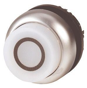 Головка кнопки с подсветкой выступающие без фикс. M22-DLH-W-X0 бел. EATON 216979 