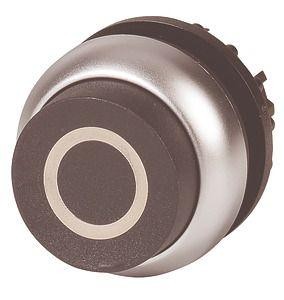  Головка кнопки M22-DH-S-X0 выступающая без фикс. черн. EATON 216659 