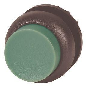  Головка кнопки M22S-DH-G выступающая без фикс. зел.; черн. лицевое кольцо EATON 216645 