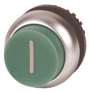  Головка кнопки M22-DH-G-X1 выступающая без фикс. зел. EATON 216657 