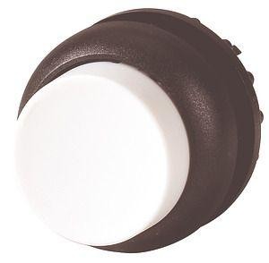  Головка кнопки M22S-DRH-W выступающая с фикс. бел.; черн. лицевое кольцо EATON 216666 