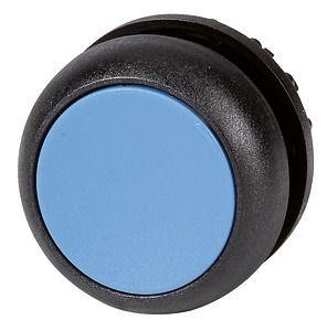  Головка кнопки M22S-D-B без фикс. син.; черн. лицевое кольцо EATON 216601 