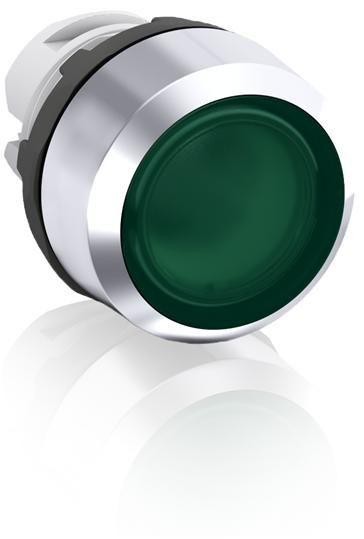  Кнопка MP1-31G (только корпус) с подсветкой без фикс. зел. ABB 1SFA611100R3102 