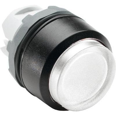  Кнопка MP3-11W выступающая с подсветкой без фикс. бел. (только корпус) ABB 1SFA611102R1105 