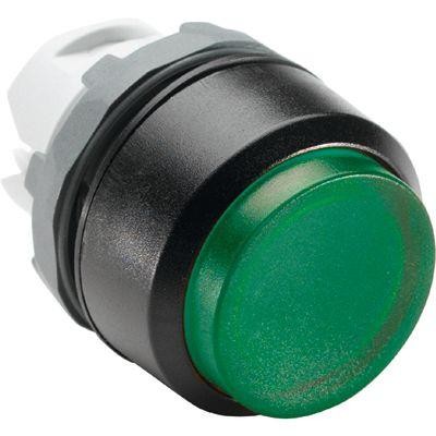  Кнопка MP3-11G выступающая с подсветкой без фикс. зел. (только корпус) ABB 1SFA611102R1102 