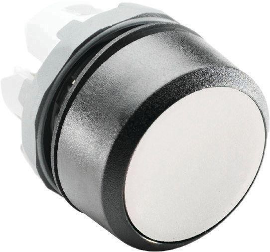  Кнопка MP1-10W плоская без фикс. и подсв. ABB 1SFA611100R1005 