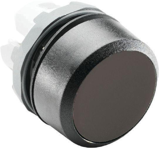  Кнопка MP1-10B без фикс. без подсветки (только корпус) черн. ABB 1SFA611100R1006 