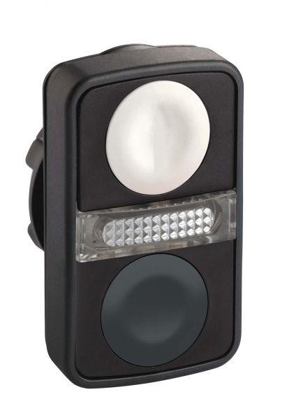  Головка для кнопки двойн. без маркир. + Led SchE ZB5AW7A1720 