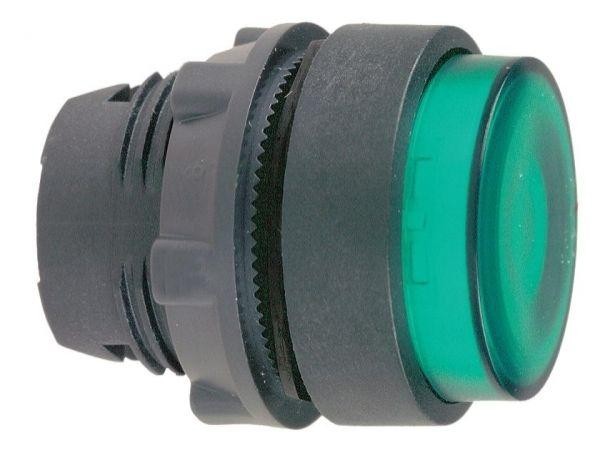  Корпус для кнопки 22мм зел. с подсветкой SchE ZB5AW133 
