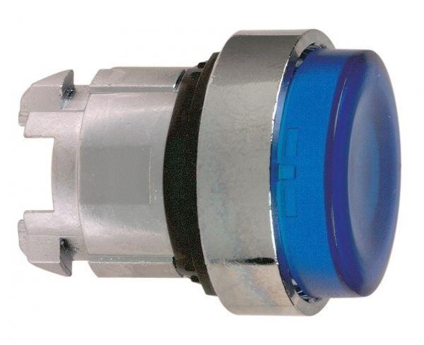  Головка для кнопки 22мм син. с подсветкой SchE ZB4BW163 