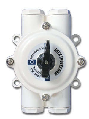  Переключатель пакетный ПП3-16 IP56 (пластик) Электротехник ET504017 