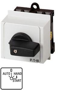  Переключатель управления 4п Ie=12А FS-HAND-AUTO 0 < START 45град. 45х45мм модульное исполнение T0-2-15907/IVS EATON 076423 