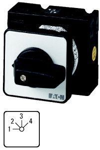  Переключатель ступенчатый 5п 25А перед. креп. T3-10-8485/E EATON 003837 