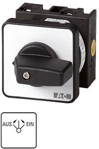  Переключатель управления 1п Ie=12А перед. креп. T0-1-8158/E EATON 009420 