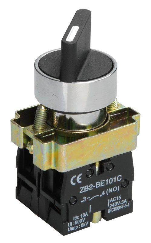  Переключатель LAY5-BD25 на 2 полож. черн. I-O станд. ручка IEK BSW60-BD-2-K02 