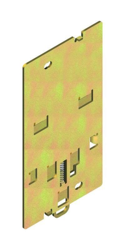  Плата монтажная для крепления на DIN-рейке DIN KIT DIN50022 T3 ABB 1SDA051439R1 