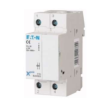  Держатель предохранителя 10х38 2п C10-SLS/32/2-L EATON 112227 