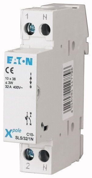  Держатель предохранителя 10х38 1+N C10-SLS/32/1N EATON 112221 