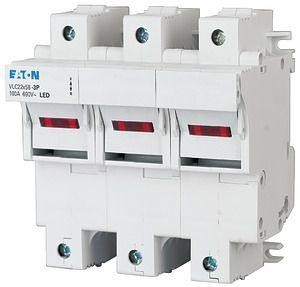  Держатель/разъединитель цилиндр. вставок 22х58 3P VLC22-3P/L EATON 192371 