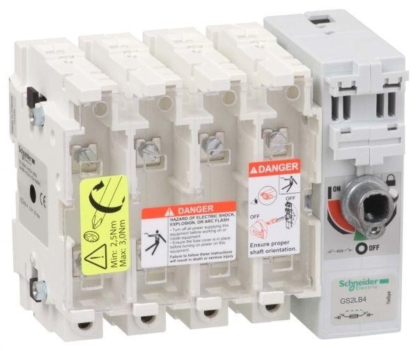  Корпус выключателя-разъединителя-предохранителя 4п 160А SchE GS2LB4 