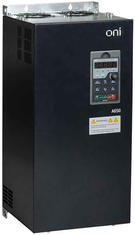  Преобразователь частоты A650 380В 3Ф 75кВт 150А ONI A650-33E75 