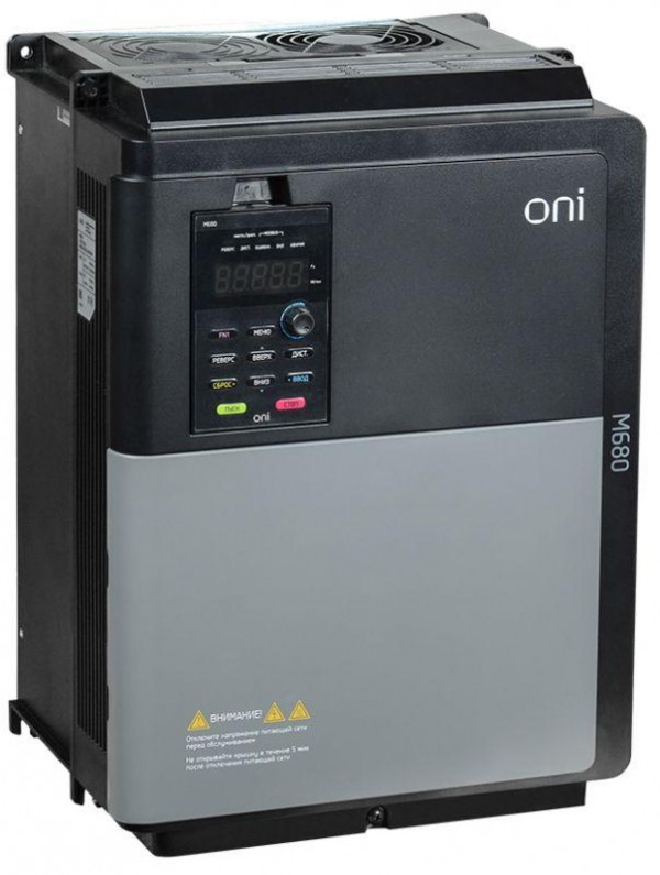  Преобразователь частоты M680 380В 3ф 22-30кВт 44-57А ONI M680-33E22-30TIP20 