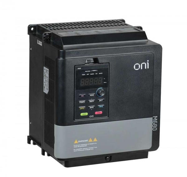  Преобразователь частоты M680 380В 3ф 18-22кВт 38-43А ONI M680-33E18-22TIP20 
