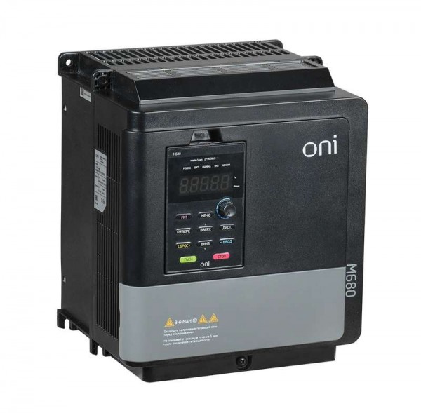  Преобразователь частоты M680 380В 3ф 15-18кВт 31-38А ONI M680-33E15-18TIP20 